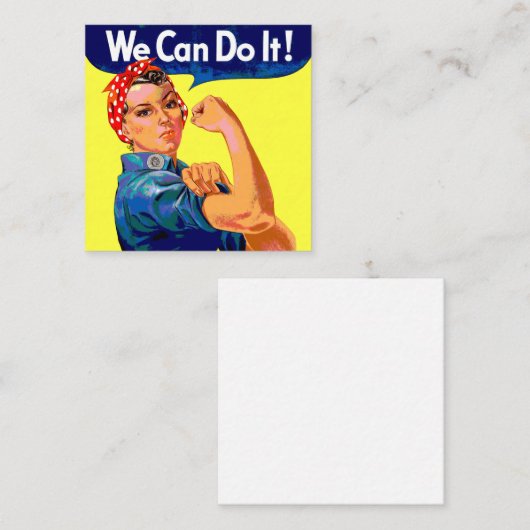 We kunnen het doen informatiekaartje (Voorkant / Achterkant)