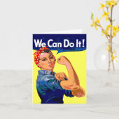 We kunnen het doen kaart (Gele Bloem)