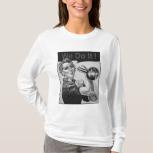 We kunnen het doen Kettlebell Hoodie T-shirt