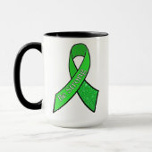 We kunnen het doen, Lyme Disease Warrior Coffee Cu Mok (Links)