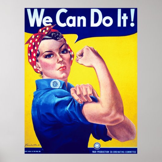 We kunnen het doen met de Riveter Extra Groot Post Poster (Voorkant)