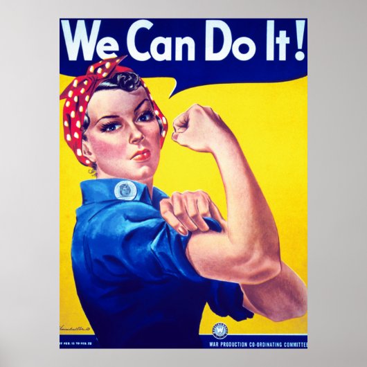 We kunnen het doen met de Riveter Extra Groot Post Poster (Voorkant)