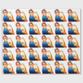 We kunnen het doen met de Riveter WII Propaganda Cadeaupapier (Vlak)