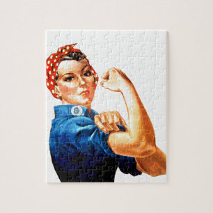 We kunnen het doen met de Riveter WII Propaganda Legpuzzel
