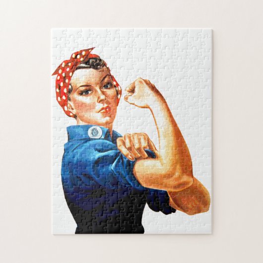 We kunnen het doen met de Riveter WII Propaganda Legpuzzel (Verticaal)