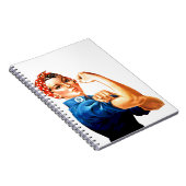 We kunnen het doen met de Riveter WII Propaganda Notitieboek (Rechterzijde)