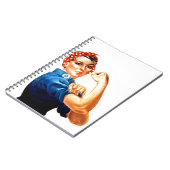 We kunnen het doen met de Riveter WII Propaganda Notitieboek (Linkerzijde)