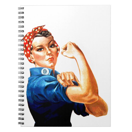 We kunnen het doen met de Riveter WII Propaganda Notitieboek (Voorkant)