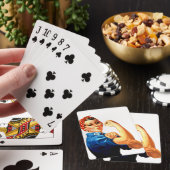 We kunnen het doen met de Riveter WII Propaganda Pokerkaarten (Insitu)