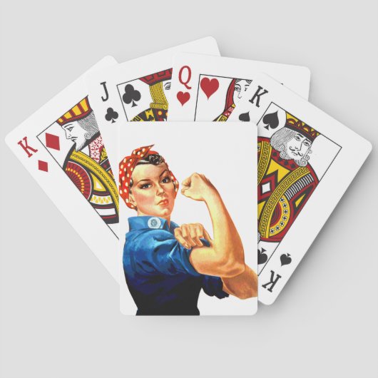 We kunnen het doen met de Riveter WII Propaganda Pokerkaarten (Achterkant)