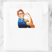 We kunnen het doen met de Riveter WII Propaganda Rechthoekige Sticker (Tas)