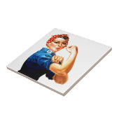 We kunnen het doen met de Riveter WII Propaganda Tegeltje (Zijkant)