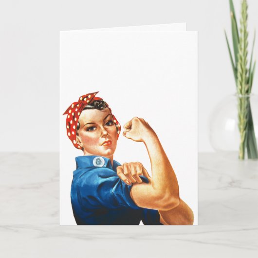 We kunnen het doen met de riveter Women Power Clas Kaart (Voorkant)