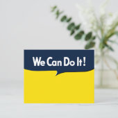 We kunnen het doen met Rosie Briefkaart (Staand voorkant)