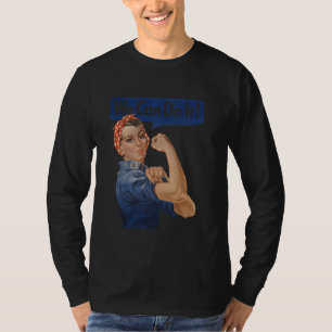 We kunnen het doen met Rosie de Riveter, feminist T-shirt
