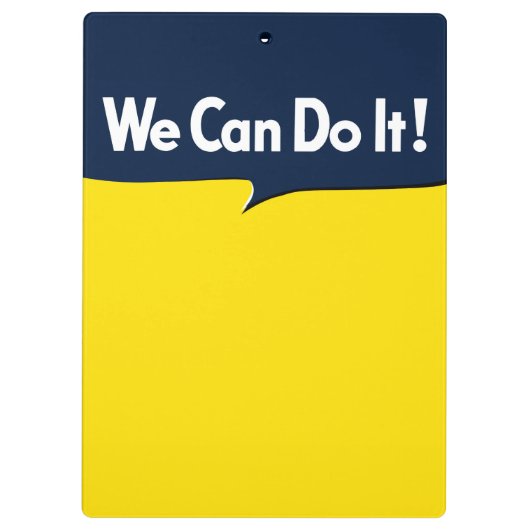 We kunnen het doen met Rosie Klembord (Achterkant)