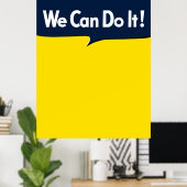 We kunnen het doen met Rosie Poster (Thuiskantoor)