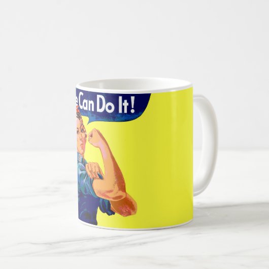 We kunnen het doen - Motivatie Pop kunst Koffiemok (Voorkant rechts)