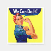 We kunnen het doen - Motivatie Pop kunst Servet (Voorkant)
