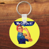 We kunnen het doen - Motivatie Pop kunst Sleutelhanger (Voorkant)