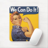 "We kunnen het doen" Muismat (Met muis)