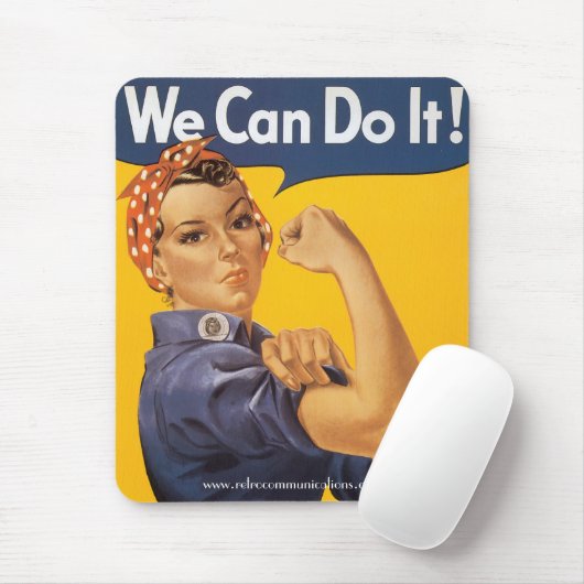 "We kunnen het doen" Muismat (Met muis)