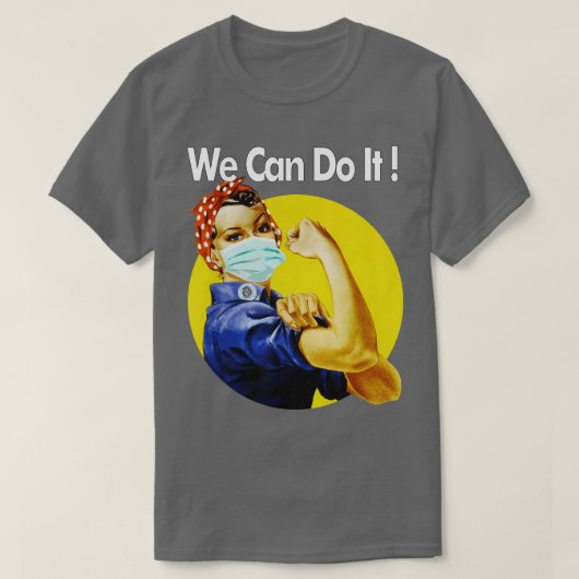 We kunnen het doen Niets zal ons verslaan T-shirt (Design voorkant)