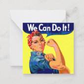 We kunnen het doen notitiekaartje (Voorkant)