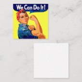 We kunnen het doen notitiekaartje (Voorkant / Achterkant)