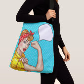 We kunnen het doen Pop kunst afdrukken over heel T Crossbody Tas (Dichtbij)