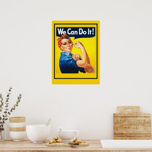 We kunnen het doen poster (Keuken)