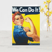 We kunnen het doen Rosie de rivier de WOII Kaart (Gele Bloem)