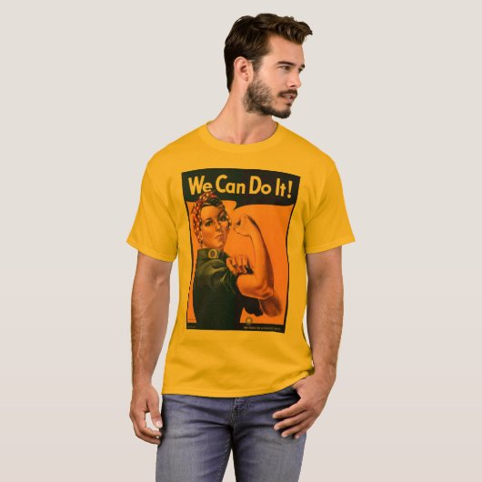 WE KUNNEN HET DOEN! T-shirt (Voorkant volledig)