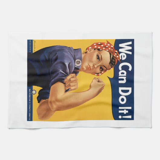 We kunnen het doen theedoek (Horizontaal)