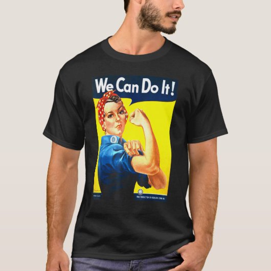 We kunnen het doen Tweede Wereldoorlog propaganda- T-shirt (Voorkant)