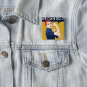 We kunnen het doen vierkante button 5,1 cm (In situ)