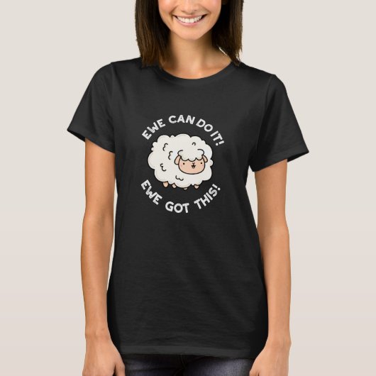 We kunnen het doen, we hebben een grappige schaap  t-shirt (Voorkant)
