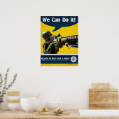 We kunnen het doen - Zombie Poster (Keuken)