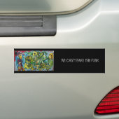 WE KUNNEN HET FONDS NIET VERGETEN BUMPERSTICKER (Op auto)