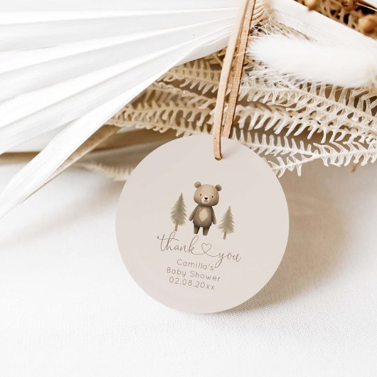 We kunnen het geneutrale Baby shower van de geslac Bedankjes Labels