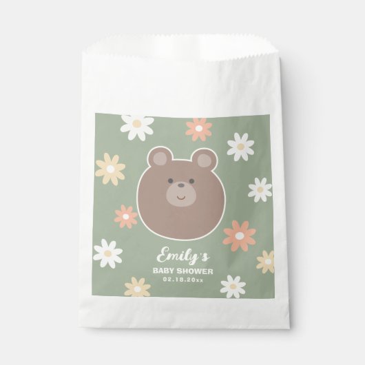 We kunnen het geneutrale Baby shower van de geslac Bedankzakje (Voorkant)