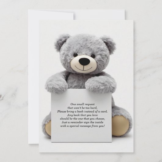 We kunnen het geneutrale Baby shower van de geslac Kaart (Achterkant)