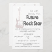 We kunnen het geneutrale Baby shower van de geslac Kaart (Voorkant / Achterkant)