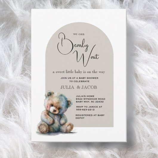 We kunnen het geneutrale Baby shower van de geslac Kaart