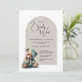 We kunnen het geneutrale Baby shower van de geslac Kaart (Staand voorkant)