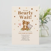 We kunnen het geneutrale Baby shower van de geslac Kaart (Staand voorkant)