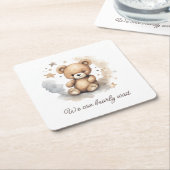 We kunnen het geneutrale Baby shower van de geslac Kartonnen Onderzetters (Schuin)