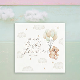 We kunnen het geneutrale Baby shower van de geslac Servet