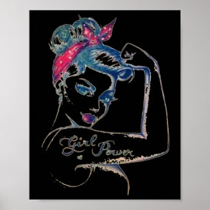 We kunnen het genezen Rosie Riveter Borstkanker Me Poster