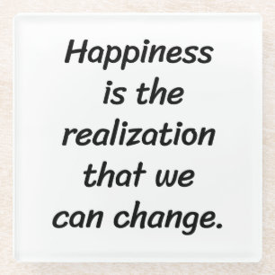 We kunnen het glazen Onderzetter wijzigen